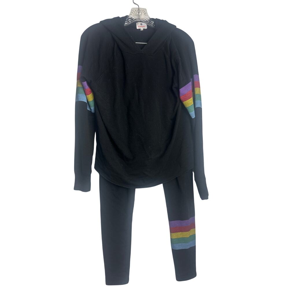 Sundry Sweatsuit. Size XS. Rainbowcore.